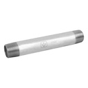 Niple de acero galvanizado 3/4' x 6', FOSET CG-414