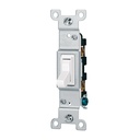 Interruptor vertical de palanca, Standard, blanco, VOLTECK APSE-SB