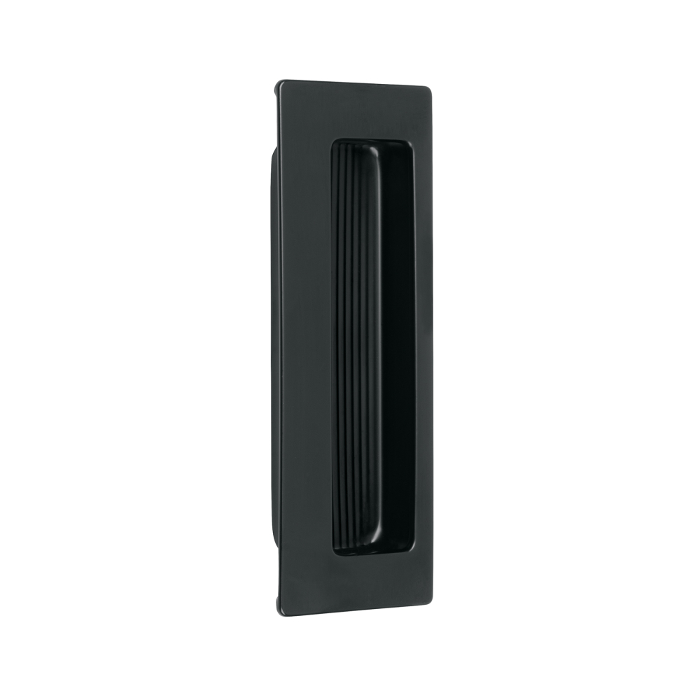 Jaladera de embutir cuadrada acabado negro, HERMEX JALE-61