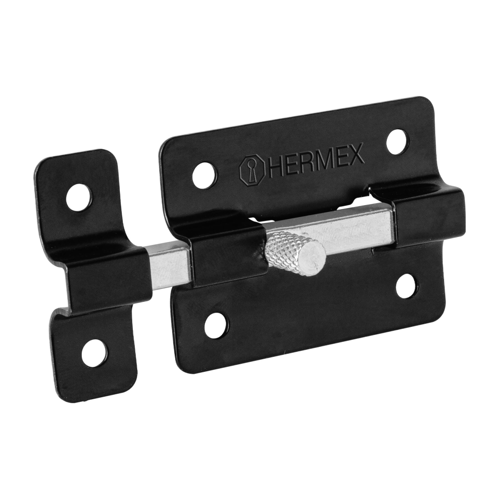 Pasador de barra plana 2', negro, HERMEX PAN-35