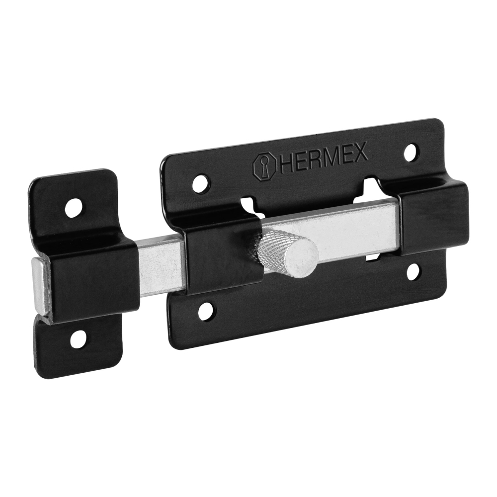 Pasador de barra plana 3', negro, HERMEX PAN-36