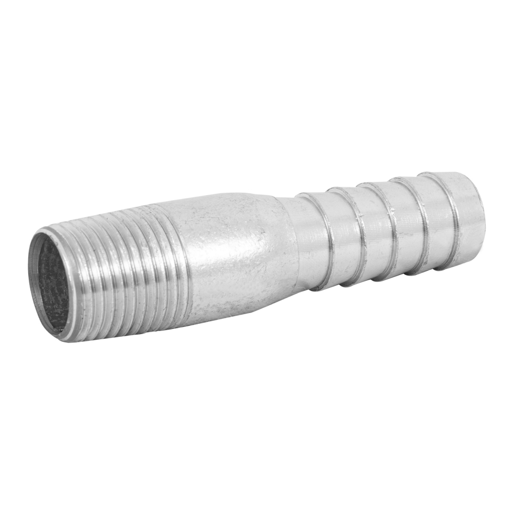 Niple de acero galvanizado 1/2' tipo botella, FOSET CG-480