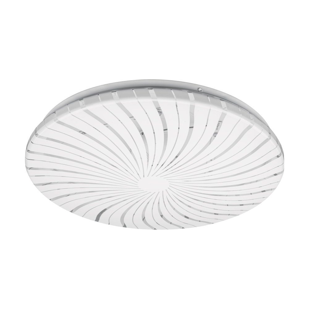 Luminario LED plafón decorativo 18W 3000K, espiral, BASIC PLA-303LC