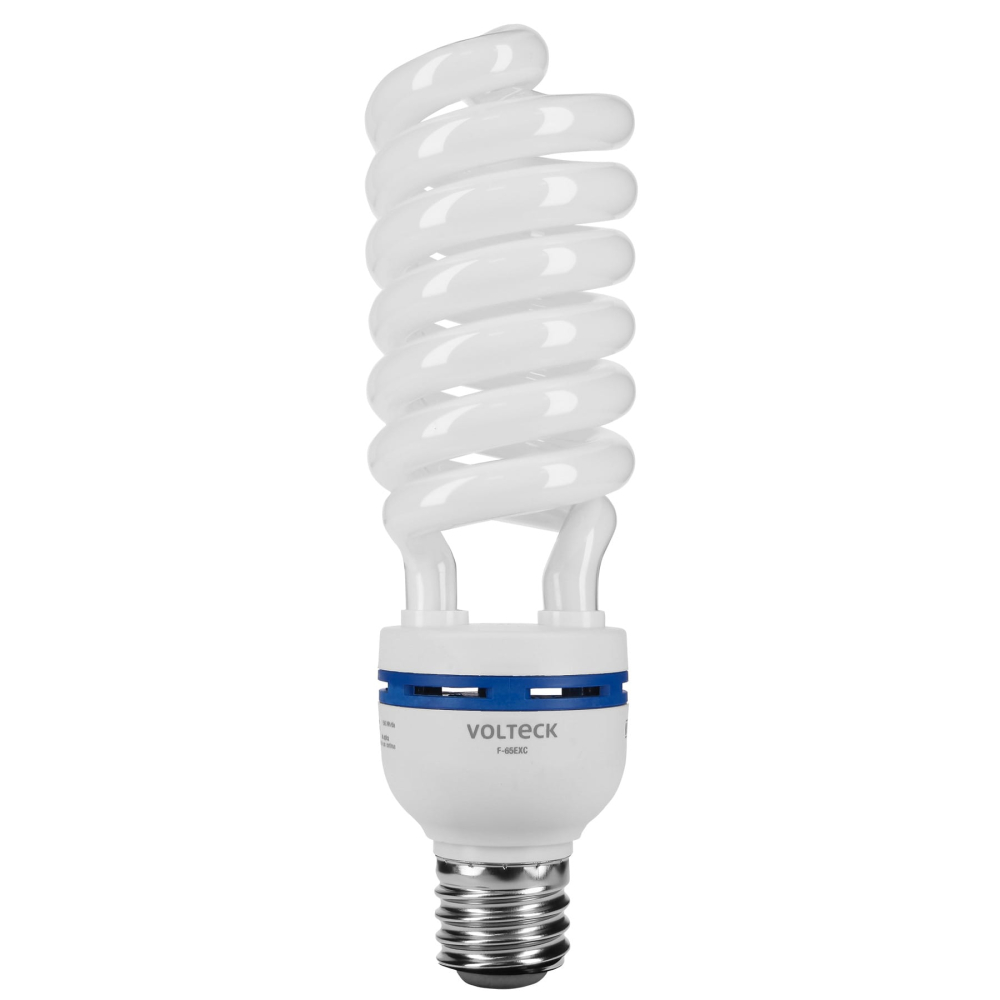 Lámpara espiral 65 W, base mogul E39, 220 V, luz día, caja F-65EXC