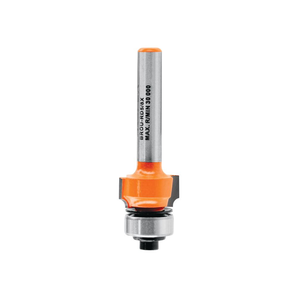 Broca para router, redondeado, 5/8' con balero, TRUPER BROU-RD5/8X