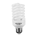 Lámpara espiral mini T2 25 W luz cálida en blíster, VOLTECK FC-25EM