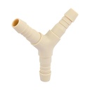Yee inserción 1/2' de polipropileno, FOSET CM-772