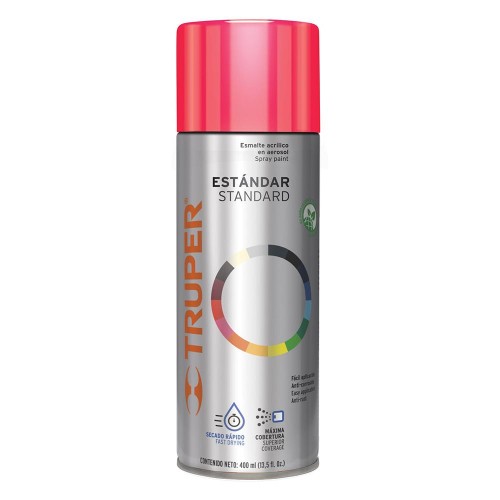 Pintura en aerosol, rojo seguridad, bote tradicional, 400 ml PA-RSG-2