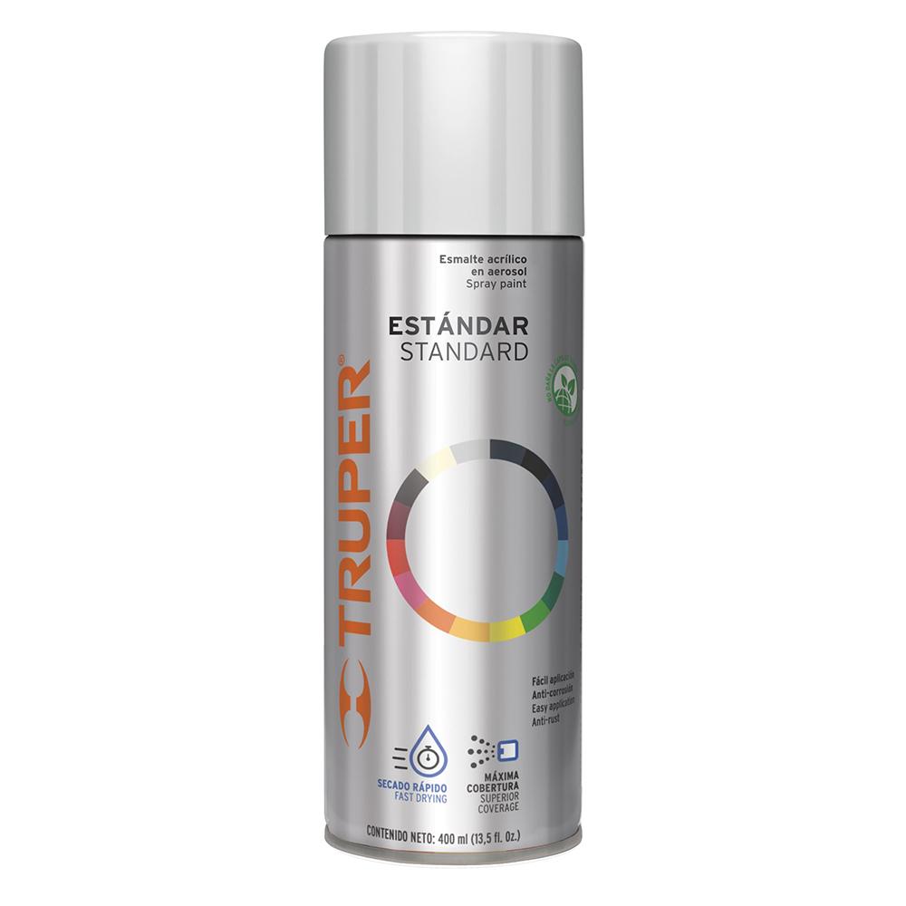 Pintura en aerosol, blanco brillante, bote tradicional,400ml PA-BB-2