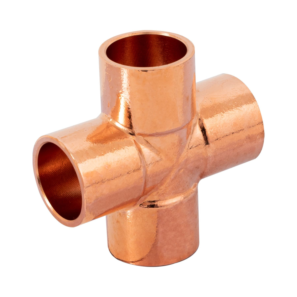 Cruz sencilla de cobre 1/2', FOSET CC-771