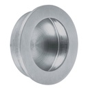 Jaladera de embutir circular No. 4, cromo mate, HERMEX JALED-34