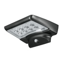 Arbotante solar LED 1.1 W con sensor de movimiento, VOLTECK ARB-704L