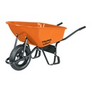 Carretilla 6ft3 Imponchable, bastidor tubular, TRUPER EXPERT CAT 60X