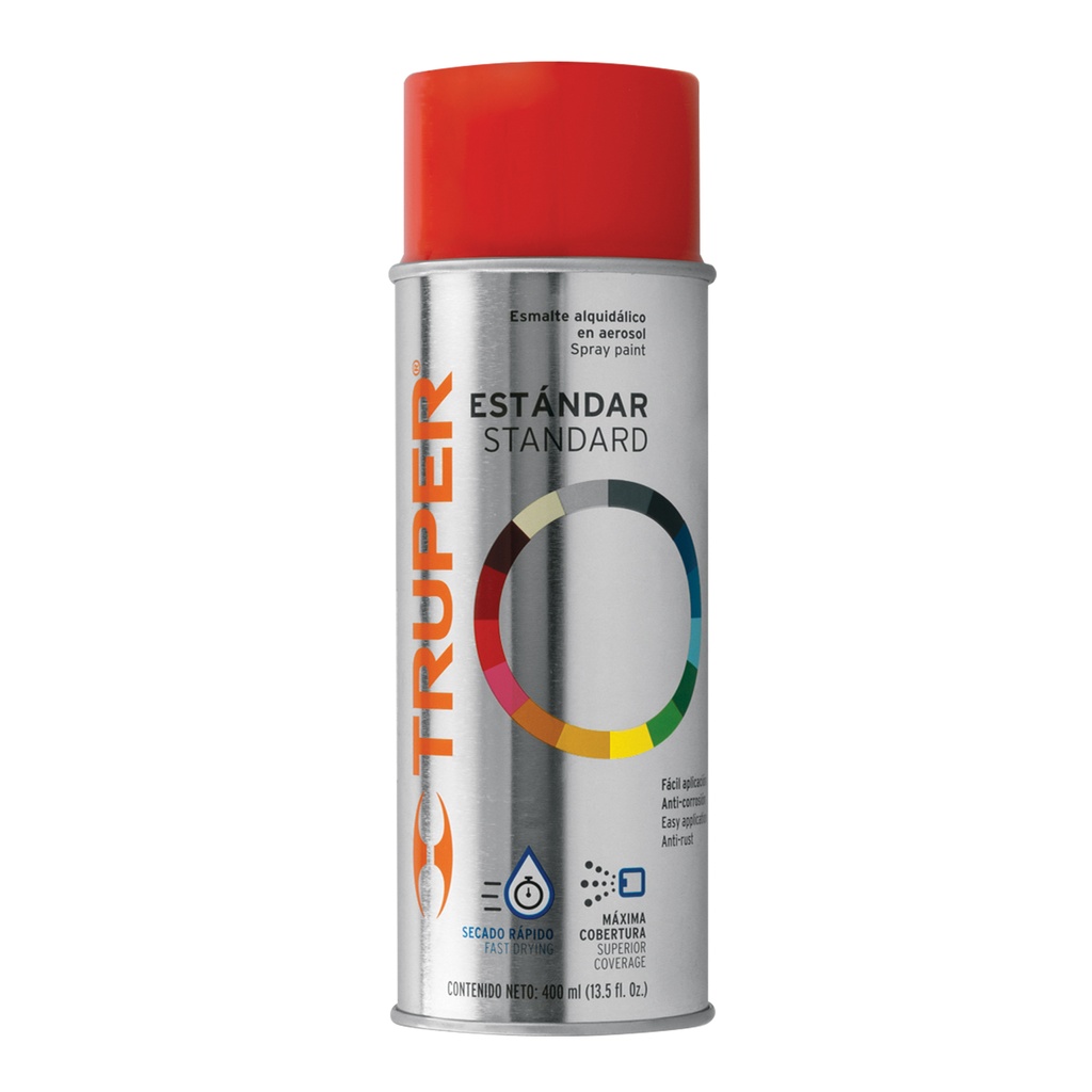 Pintura en aerosol, rojo, bote tradicional, 400 ml PA-RO-2
