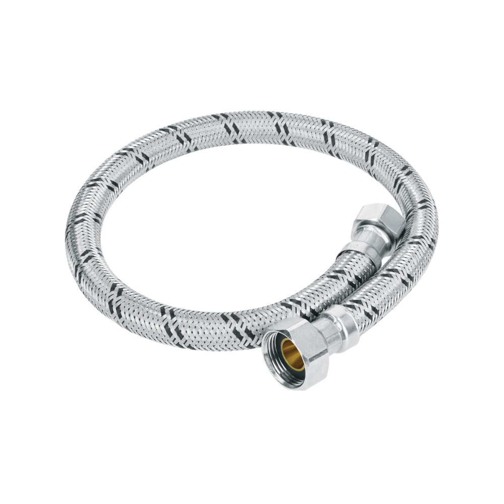Manguera para boiler, acero inox. 1/2'H x 3/4'H, 60 cm FBO-1260X