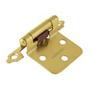 Bolsa 2 bisagras parche de 7 cm, latonado, HERMEX BIPA-71