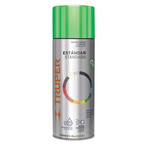 Pintura en aerosol, verde manzana, bote tradicional, 400 ml PA-VM-2