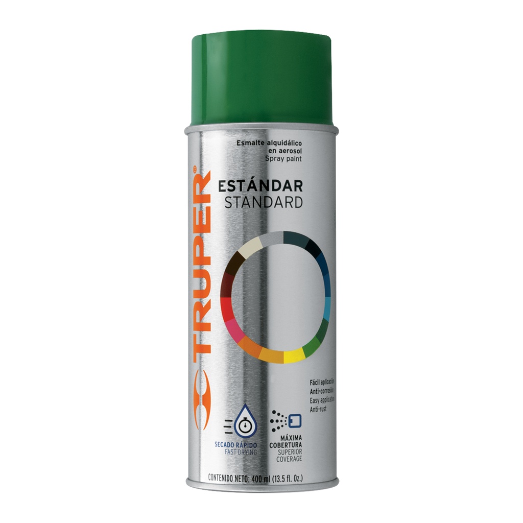 Pintura en aerosol, verde hoja, bote tradicional, 400 ml PA-VH-2