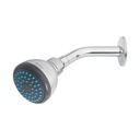 Regadera redonda 3' brazo y chapetón de acero, FOSET BASIC R-507