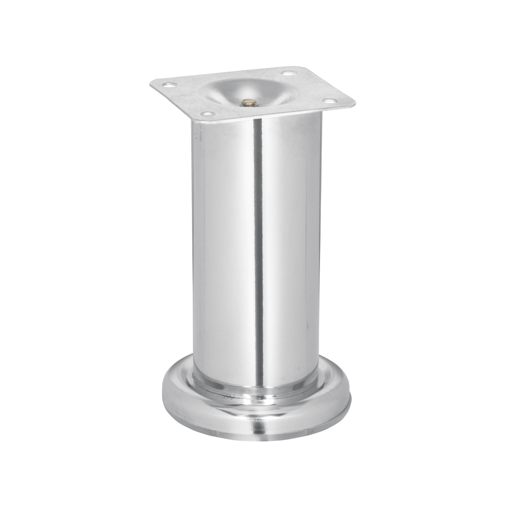 Pata para sofá y mueble, cromo, 120 mm altura, HERMEX PAMU-12