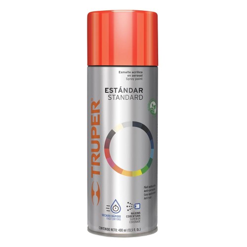 Pintura en aerosol, rojo primario, bote tradicional, 400 ml PAP-RO-2