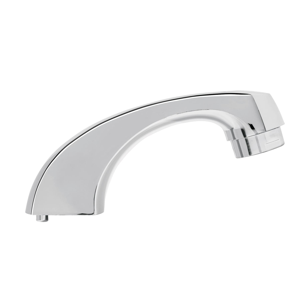 Cuello nariz corta para mezcladora de lavabo, cromo, BASIC CR-MP-048