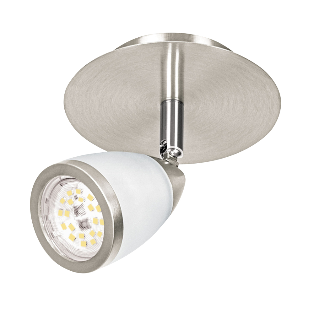 Luminario de sobreponer 1 spot base GU10, Verona, VOLTECK SOB-311S