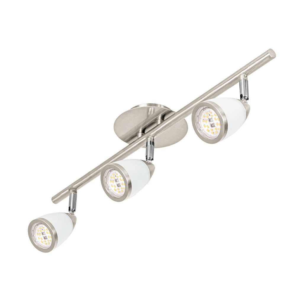 Luminario de sobreponer 3 spots base GU10, Verona, VOLTECK SOB-313S