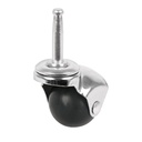 Rodaja esférica, 40 mm con espiga tipo socket, FIERO RO-40EM