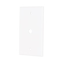 Placa de ABS pasacable, Standard, blanco, VOLTECK PPAN-SB