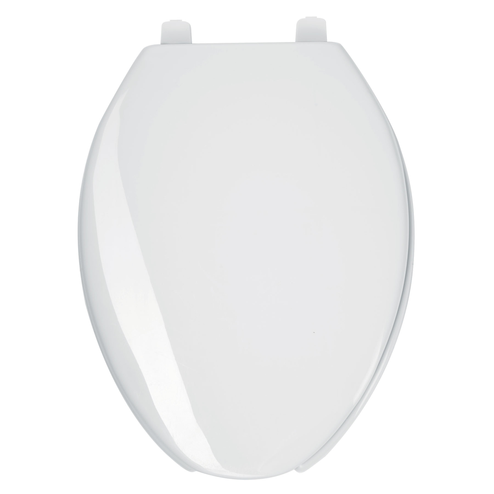 Asiento alargado para WC, abierto, blanco, AQUA AWC-45B