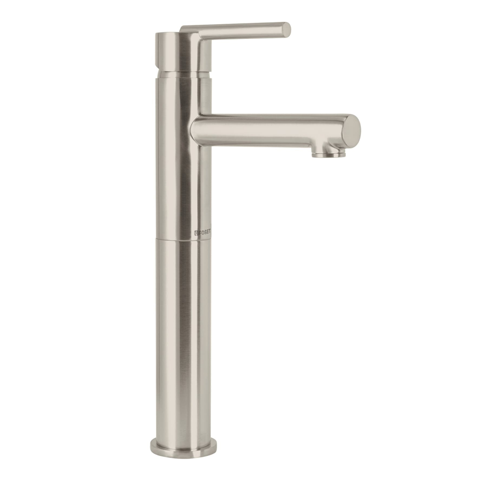 Monomando alto satín para lavabo, FOSET ELEMENT ELM-46N