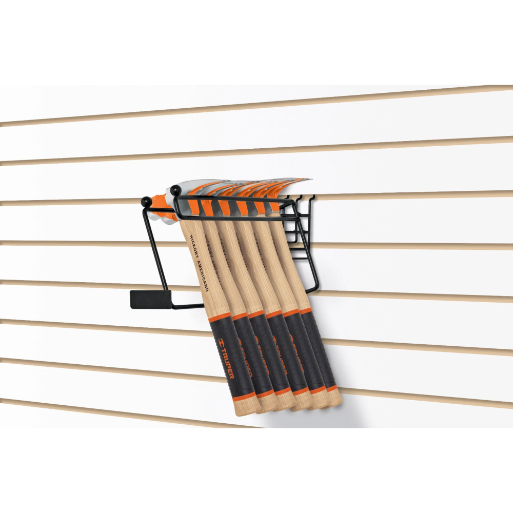 Rack para martillos semipulidos uña curva, TRUPER R-MA-D