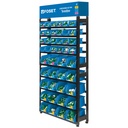 Rack con conexiones de PPR, FOSET R-CV-FOS