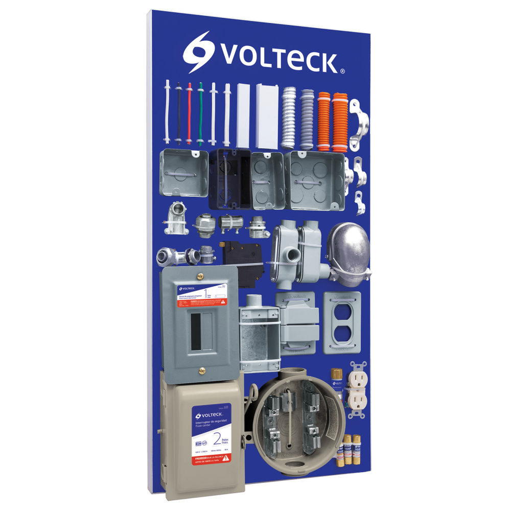 Exhibidor de conexiones, VOLTECK EX-COX-VK