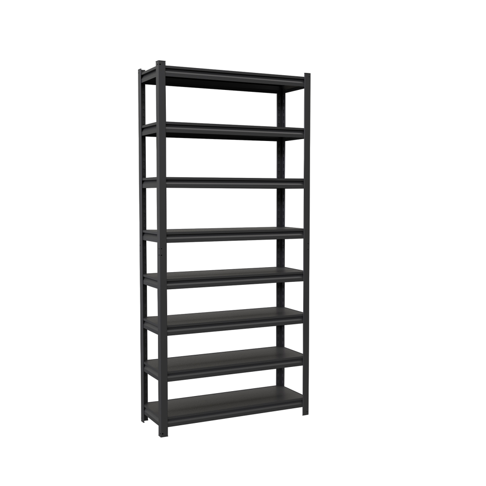 Estante metálico 8 repisas capacidad 80kg, 85x30x180, TRUPER ESTM-830
