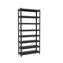 Estante metálico 8 repisas capacidad 80kg, 85x30x180, TRUPER ESTM-830