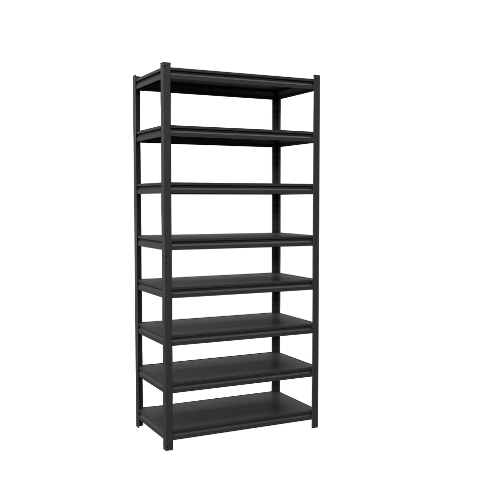 Estante metálico 8 repisas capacidad 80kg, 85x45x180, TRUPER ESTM-845