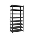 Estante metálico 8 repisas capacidad 80kg, 85x45x180, TRUPER ESTM-845