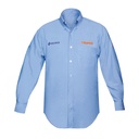 Camisa manga larga para hombre, azul, CH, TRUPER CAM-AZ-LS