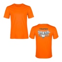 Playera cuello redondo para hombre, naranja, G, TRUPER CAM-NAR-40
