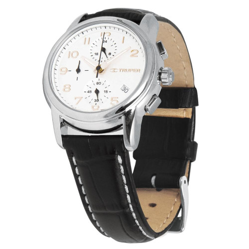 Reloj para dama, correa de piel, TRUPER REL-PD