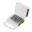 Estuche con 6 puntas planas combinadas largo 1', EXPERT PUN-6PL1
