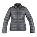 Chamarra de plumas ligera para mujer, gris, EG, TRUPER CHAM-GD-XG