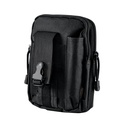 Bolso táctico negro para cinturón, TRUPER BOLTA-N