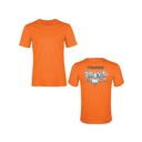 Playera cuello redondo para hombre, naranja, M, TRUPER CAM-NAR-38