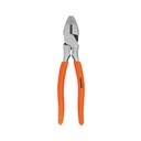 Pinza para electricista 8' alta palanca mango PVC, TRUPER T210-8