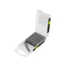 Estuche con 15 puntas de cruz PH3 largo 2', TRUPER EXPERT PUDE-1203-15