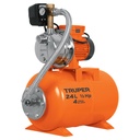 Equipo hidroneumático 24L, jet inoxidable 1/2 HP, TRUPER HIDR-1/2X24
