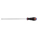 Desarmador de cruz 1/8' x 8' mango Comfort Grip, TRUPER DP-1/8X8B